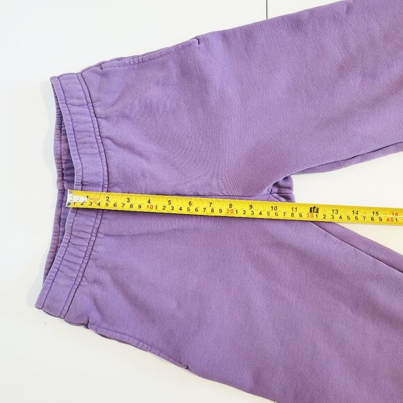 Aritzia TNA Cozy Fleece Boyfriend in Purple - Size 2XS - Picture 7 of 8